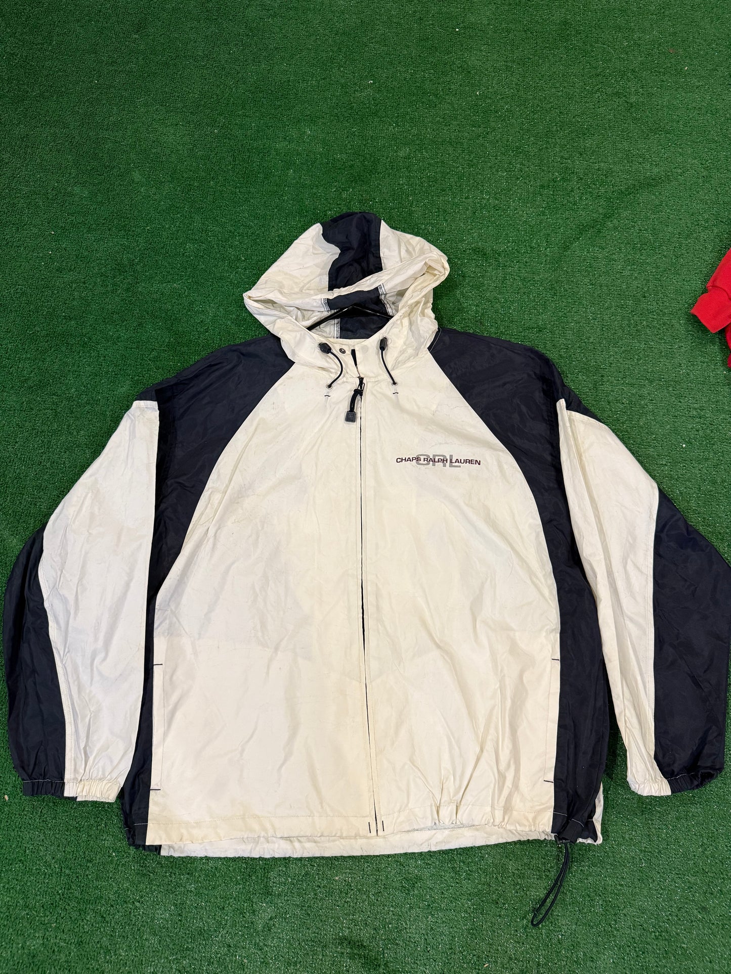 Vtg Chaps Ralph Lauren Windbreaker - XL